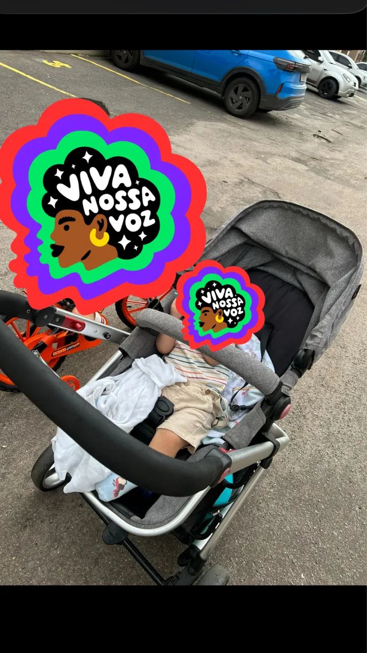 Carrinho safety 1st Moisés carrinho de bebê praticamente novo - Foto 6