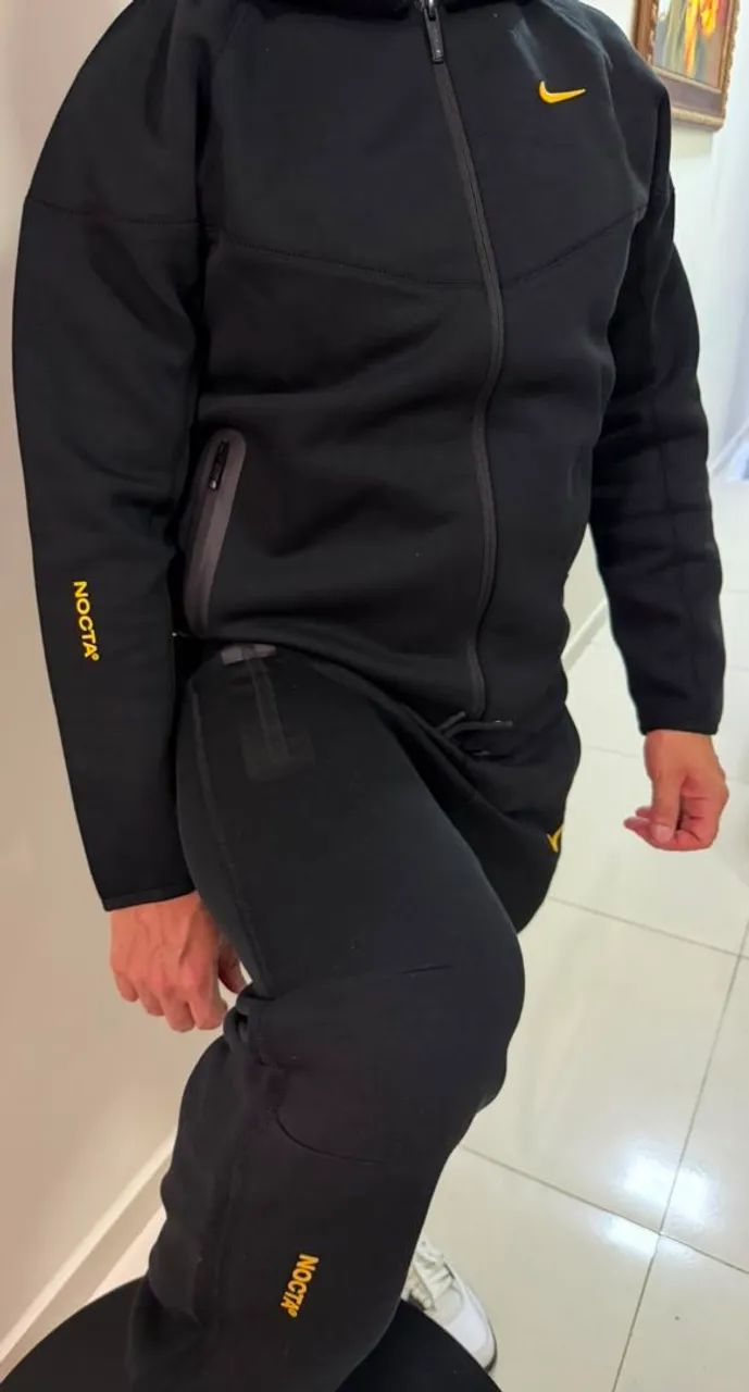 Conjunto Nike nocta teec fleece tamanho G - Foto 2
