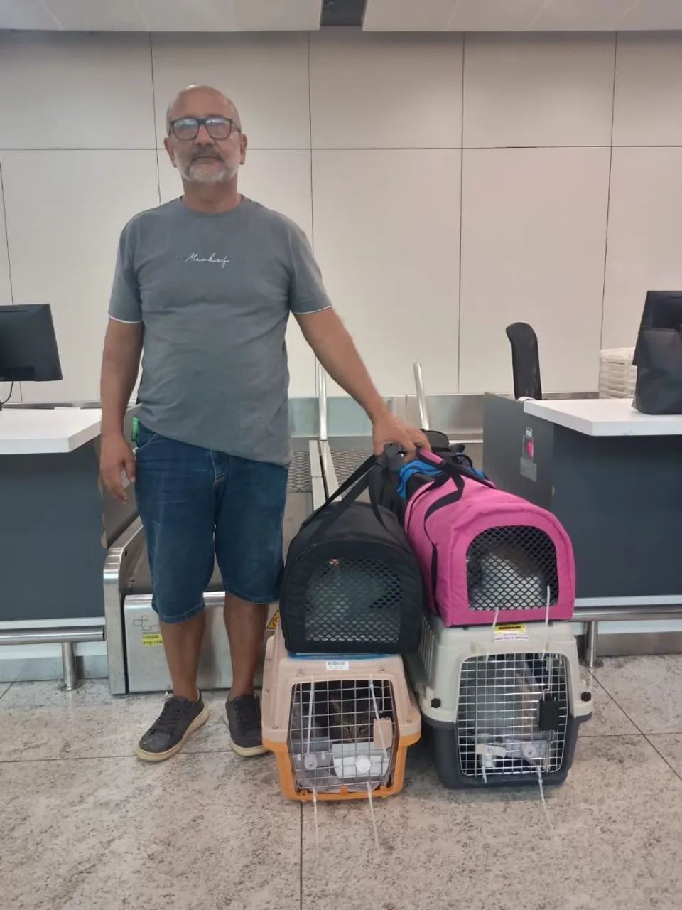 Bolsa flexível para cães e gatos cabine  - Foto 3