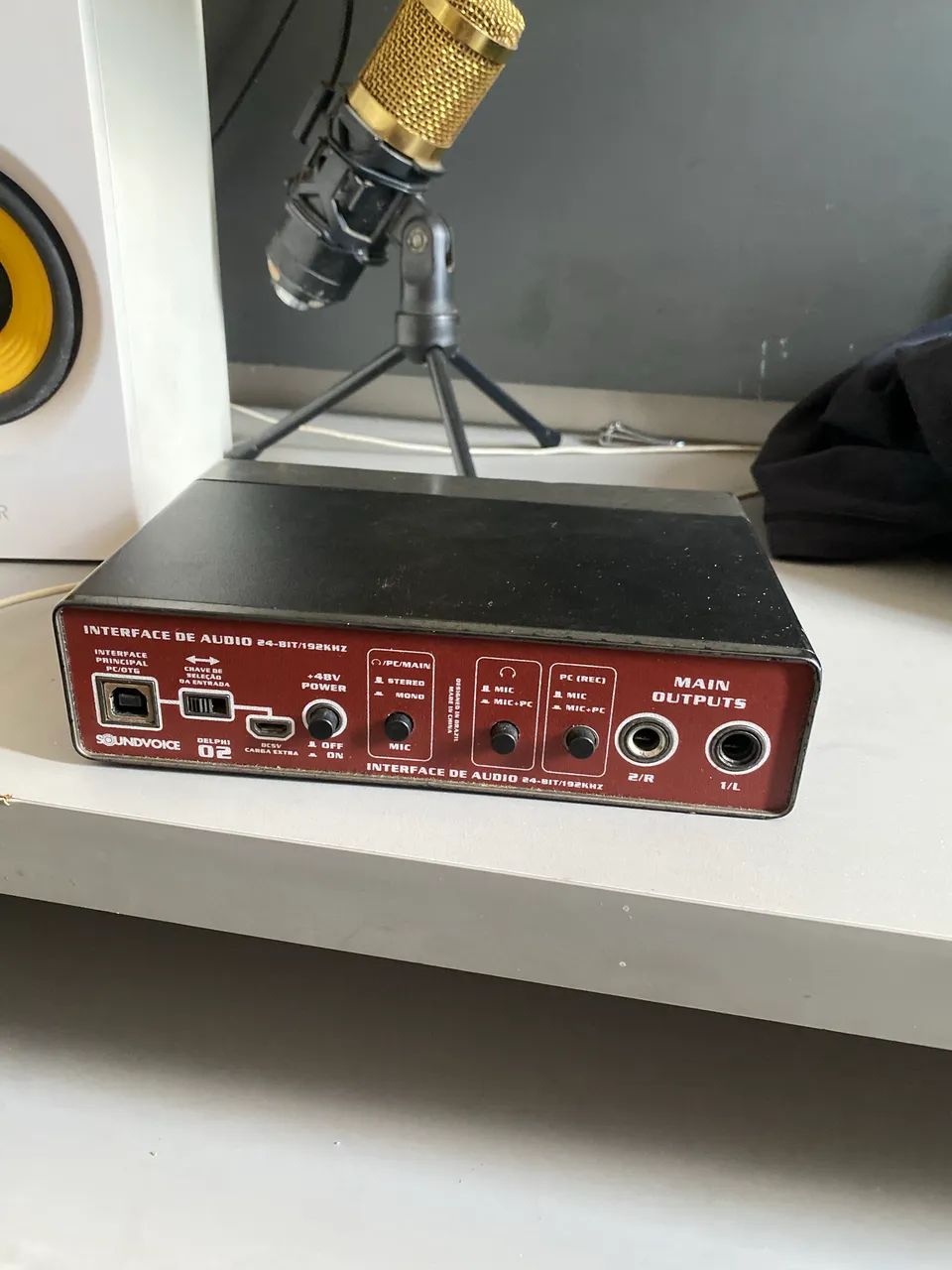 Placa de áudio soundvoice
