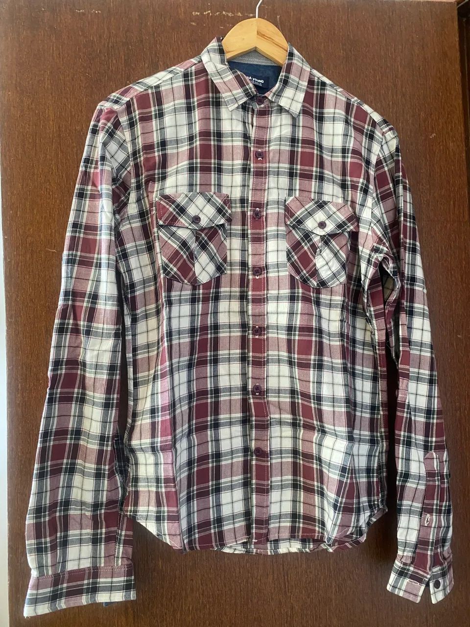 Camisa xadrez zara