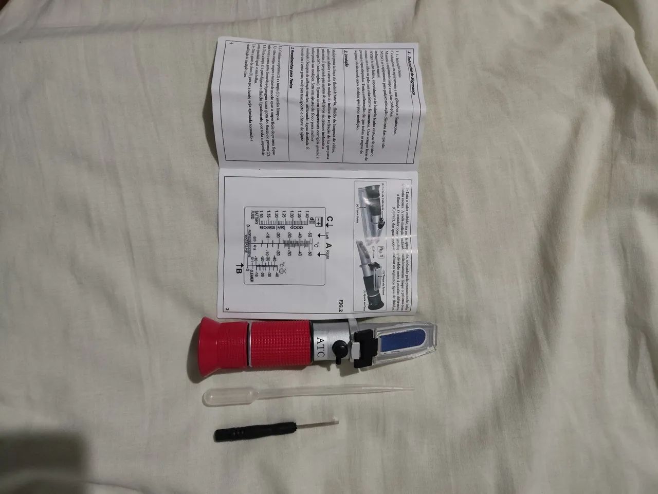 Refratometro Para Solução De Baterias.