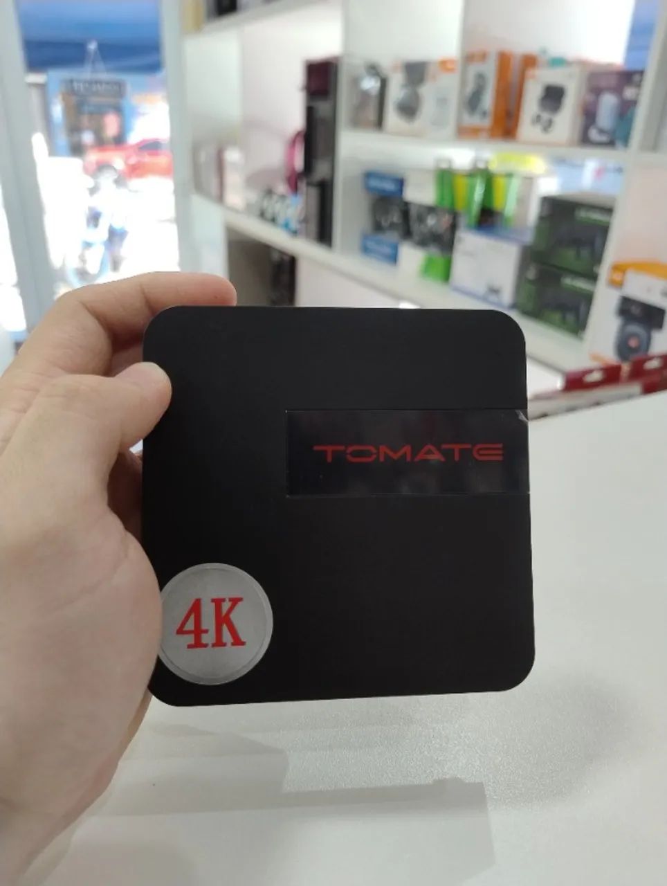 Smart TV Box 4K Tomate Android WiFi HDMI - Foto 2