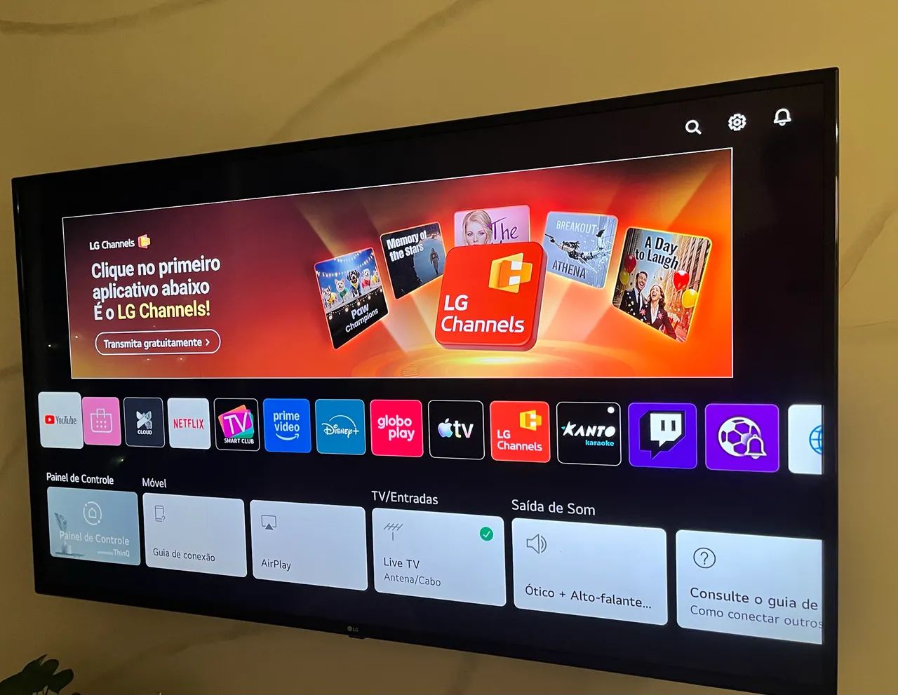 Smart tv LG 60 polegadas 4k 