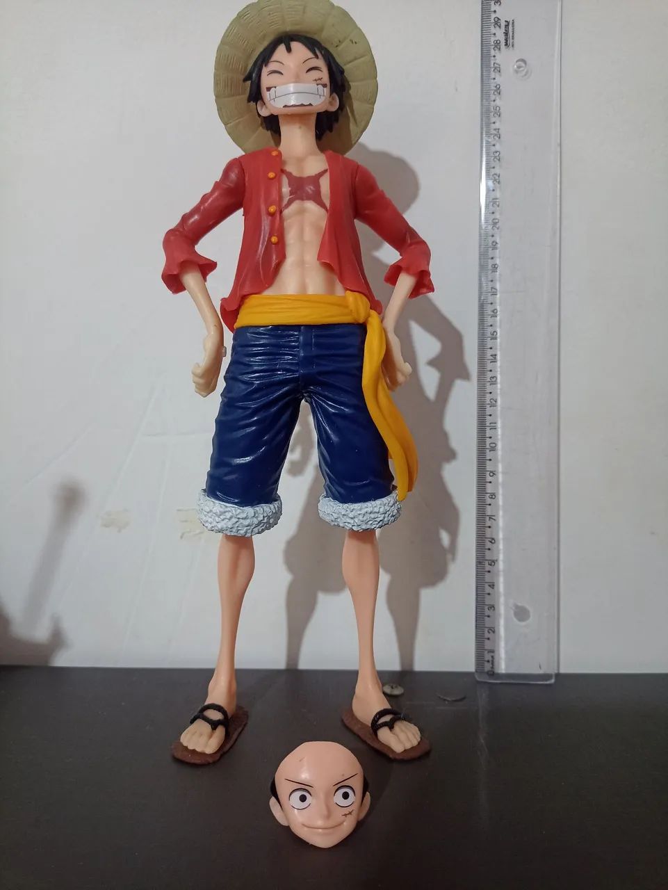 Action Figure Luffy One Piece Grande - 26cm (Com Rosto Extra) - Foto 3
