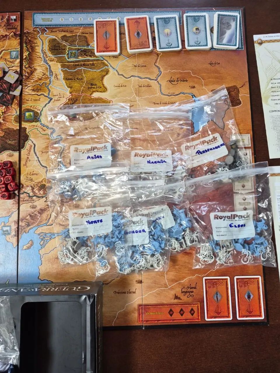Jogo tabuleiro "A Gerra do Anel" - Foto 3
