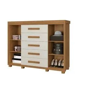 Cômoda 2 Portas e 5 Gavetas 100% MDF - Entregamos!!! - Foto 4
