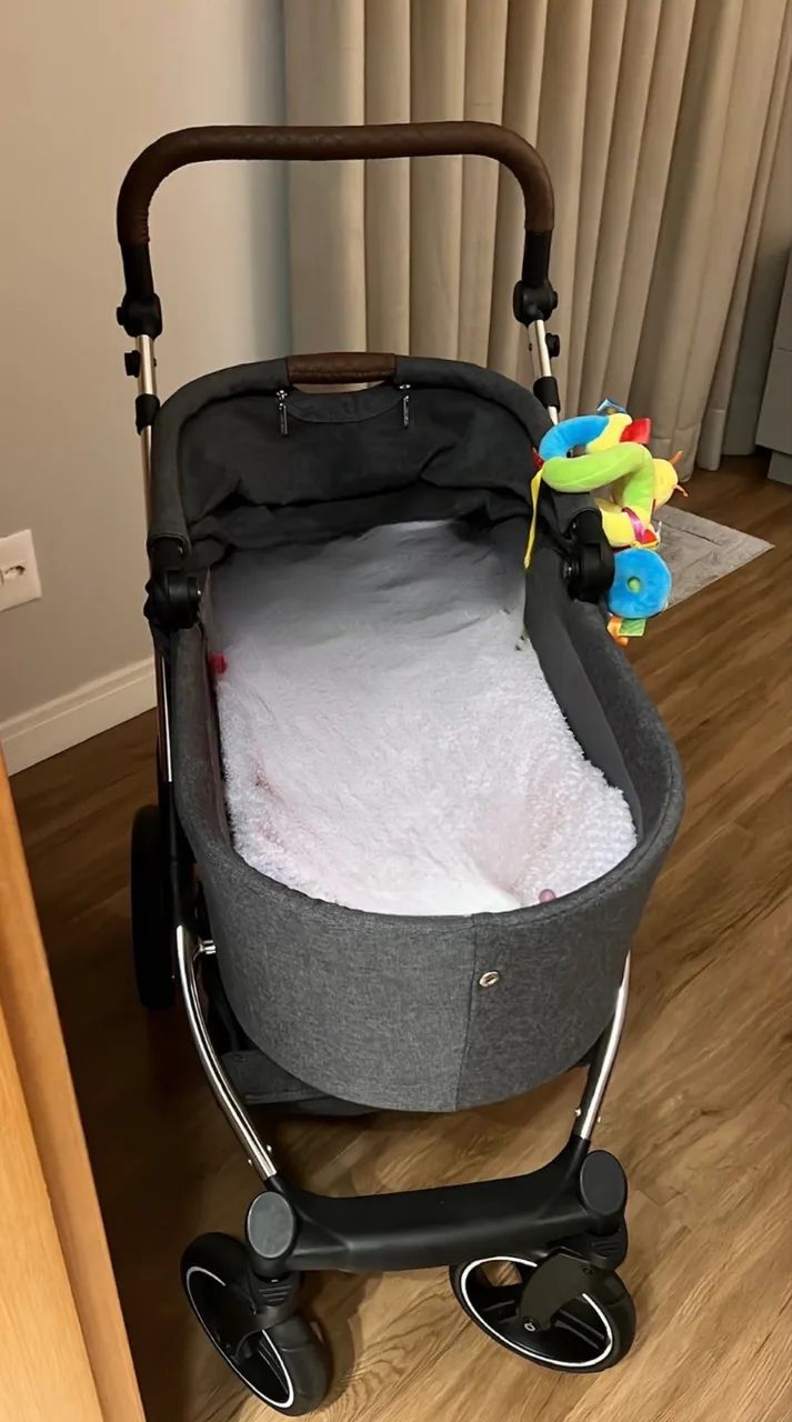 Carrinho de Bebê 4 em 1 ABC design com isofix  - Foto 4