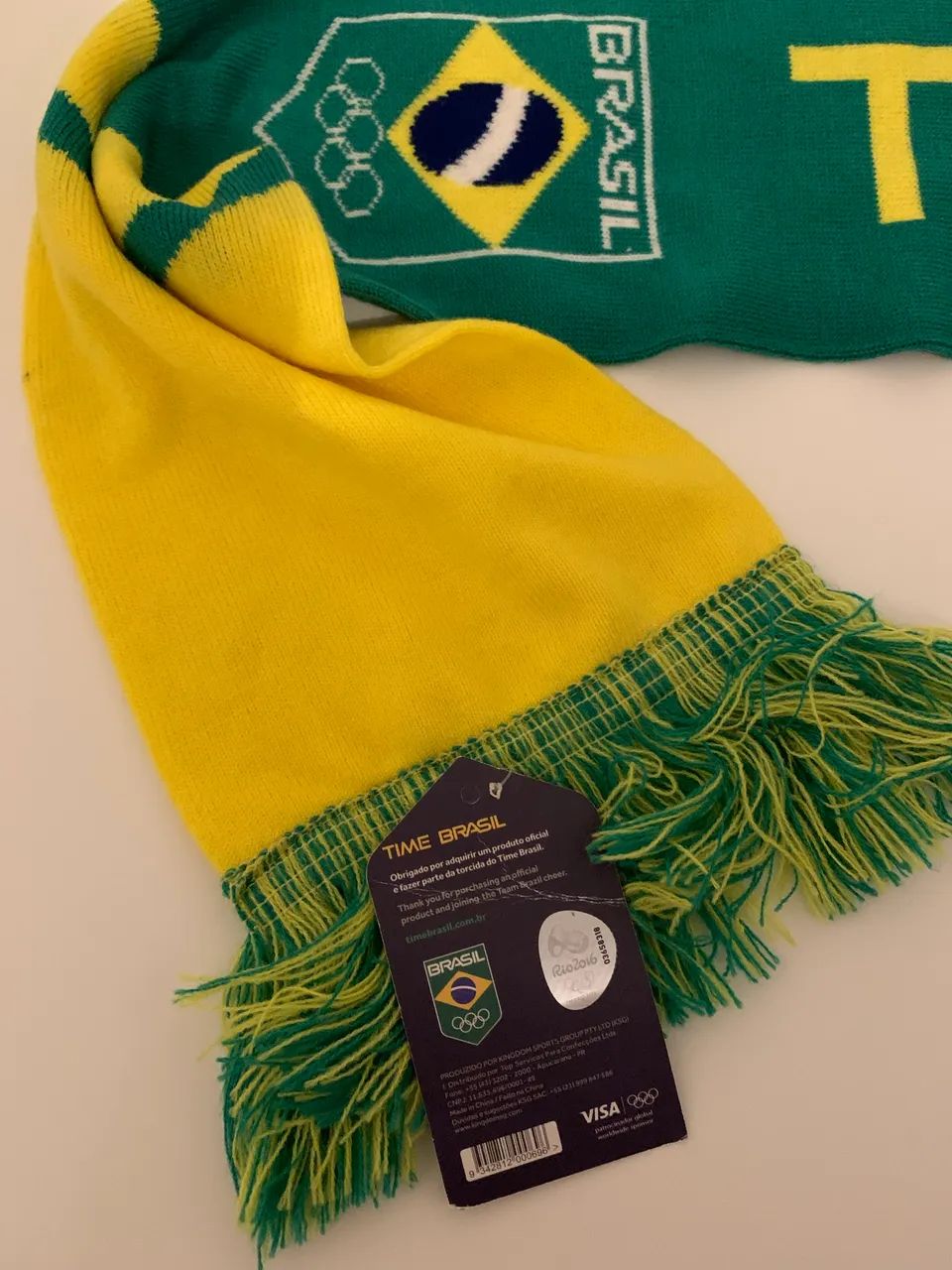 Cachecol Brasil oficial Olimpíadas  - Foto 3