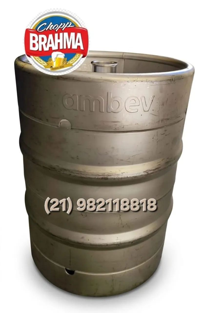 Barril de chopp AmBev 50L (Vazio)
