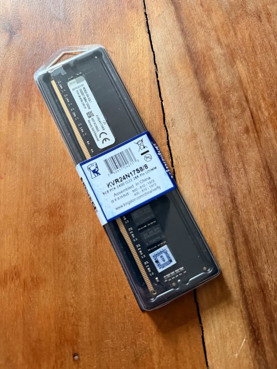 Memória Desktop - 8G DDR4 (Nova) 