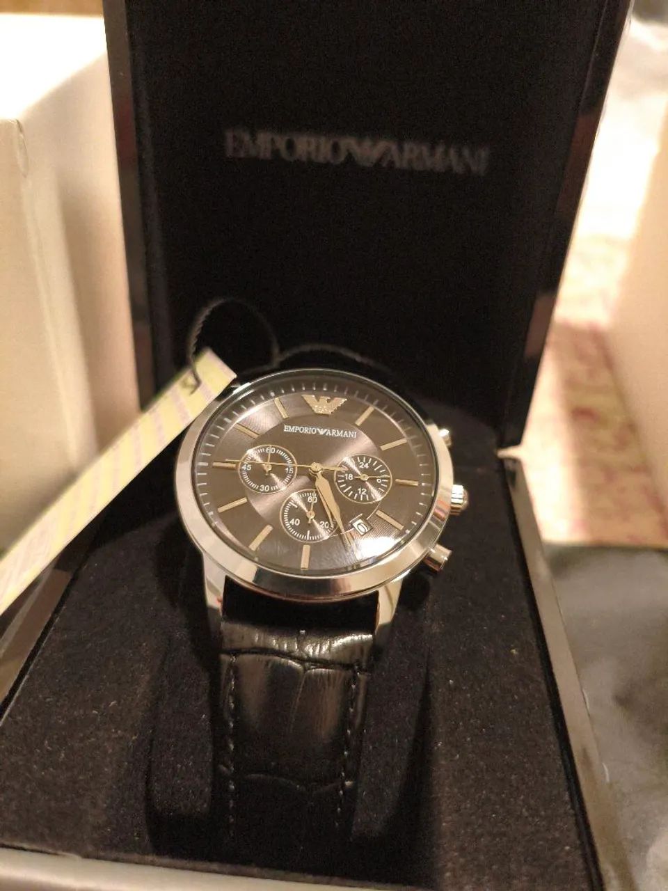 Relogio Emporio Armani - Couro - Foto 4