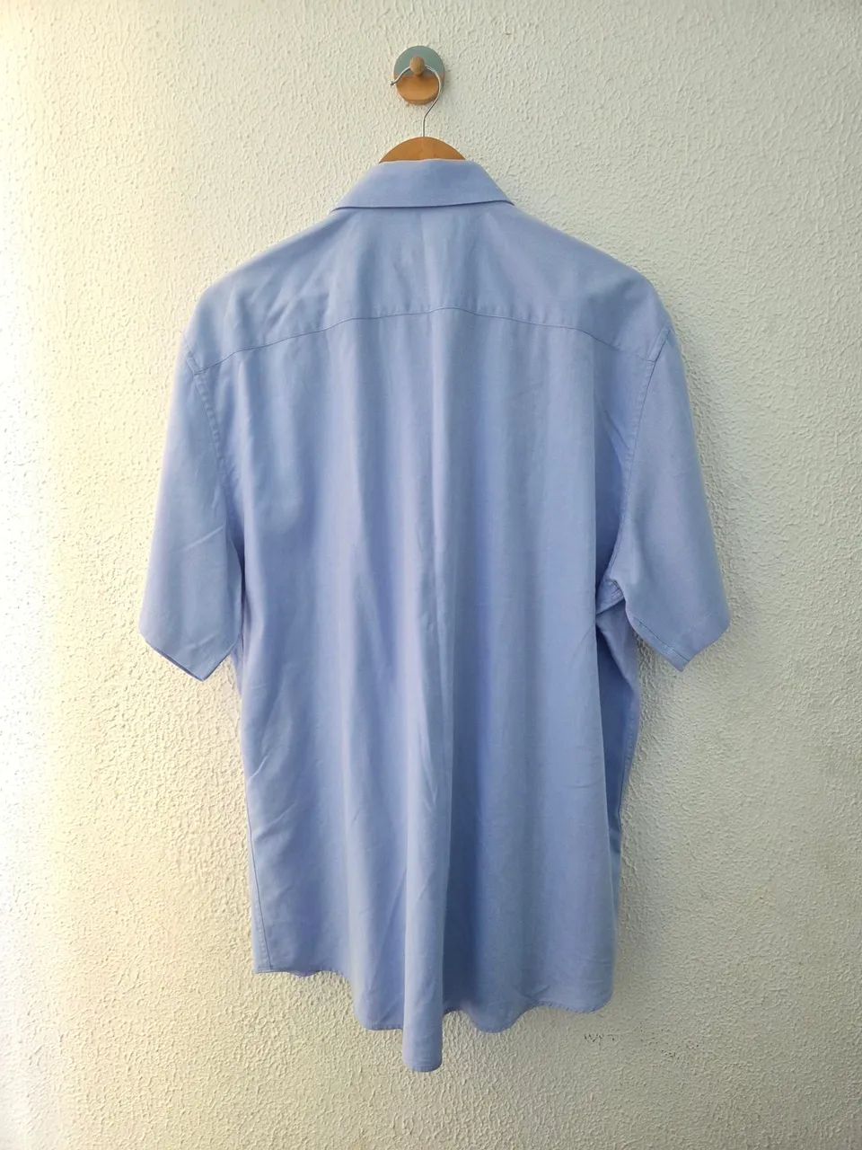 camisa brooksfield azul g-gg (tamanho 6) - Foto 2