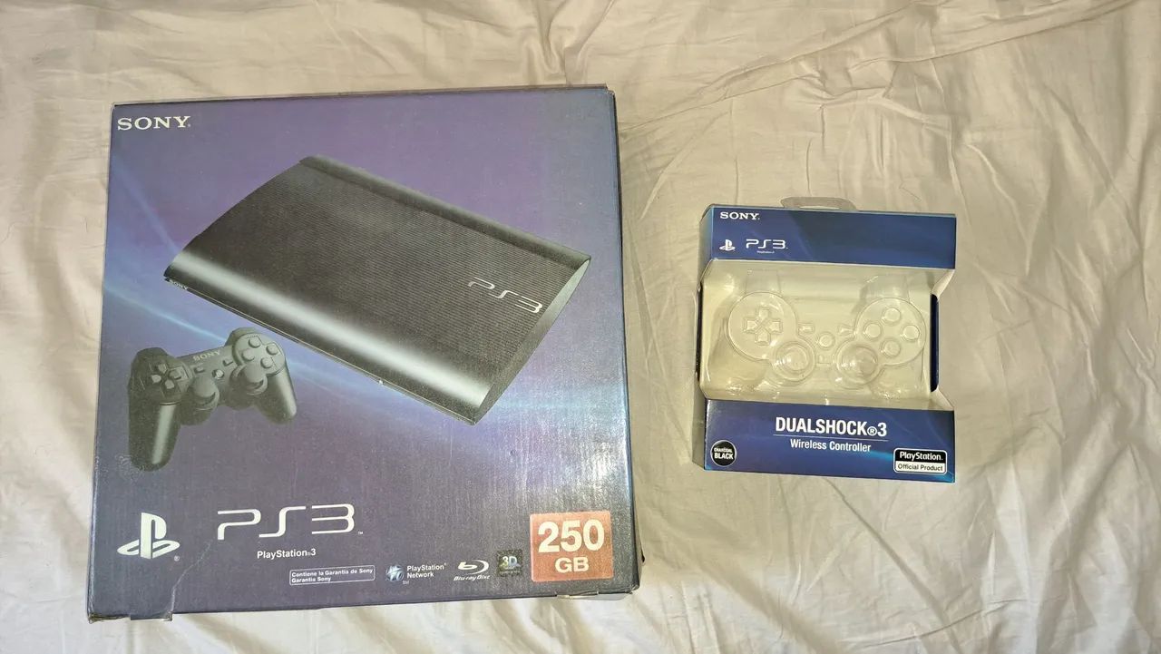 Ps3 completo com 2 controles originais e 36 jogos originais mídia física - Foto 2