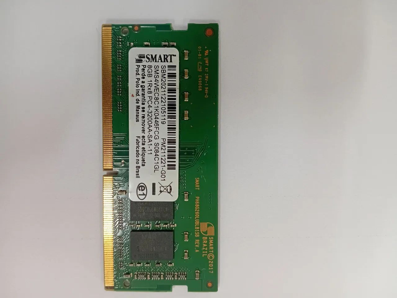 DDR4 8GB 3200 MHz