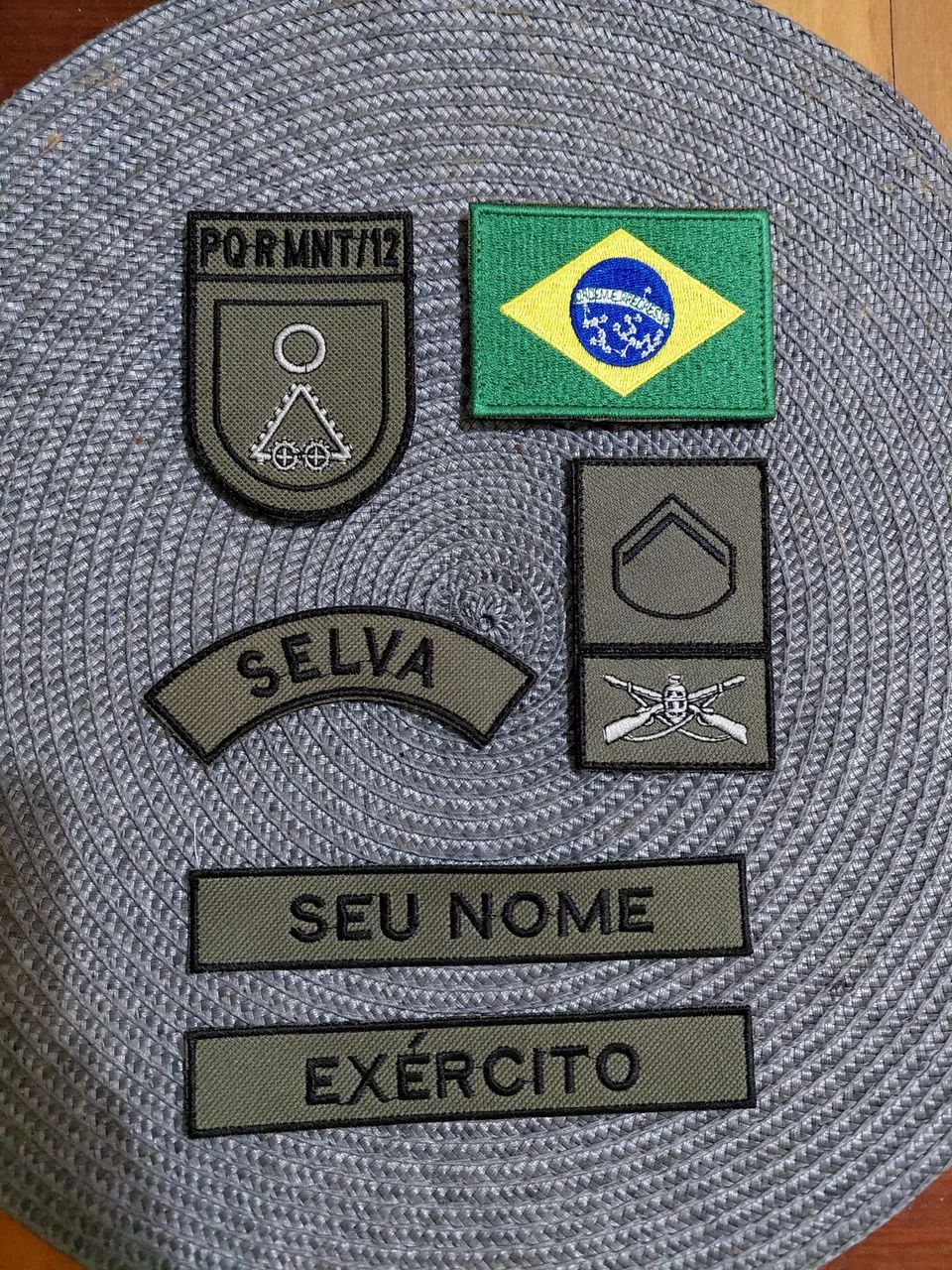 Kit de distintivo bordado de baixa visibilidade  - Foto 2