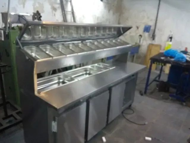 condimentadora para pizzaria e lanchonetes em inox