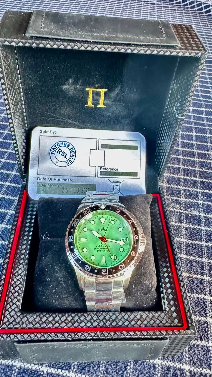 Relógio Ratio Diver GMT 200m. 40mm - Foto 2