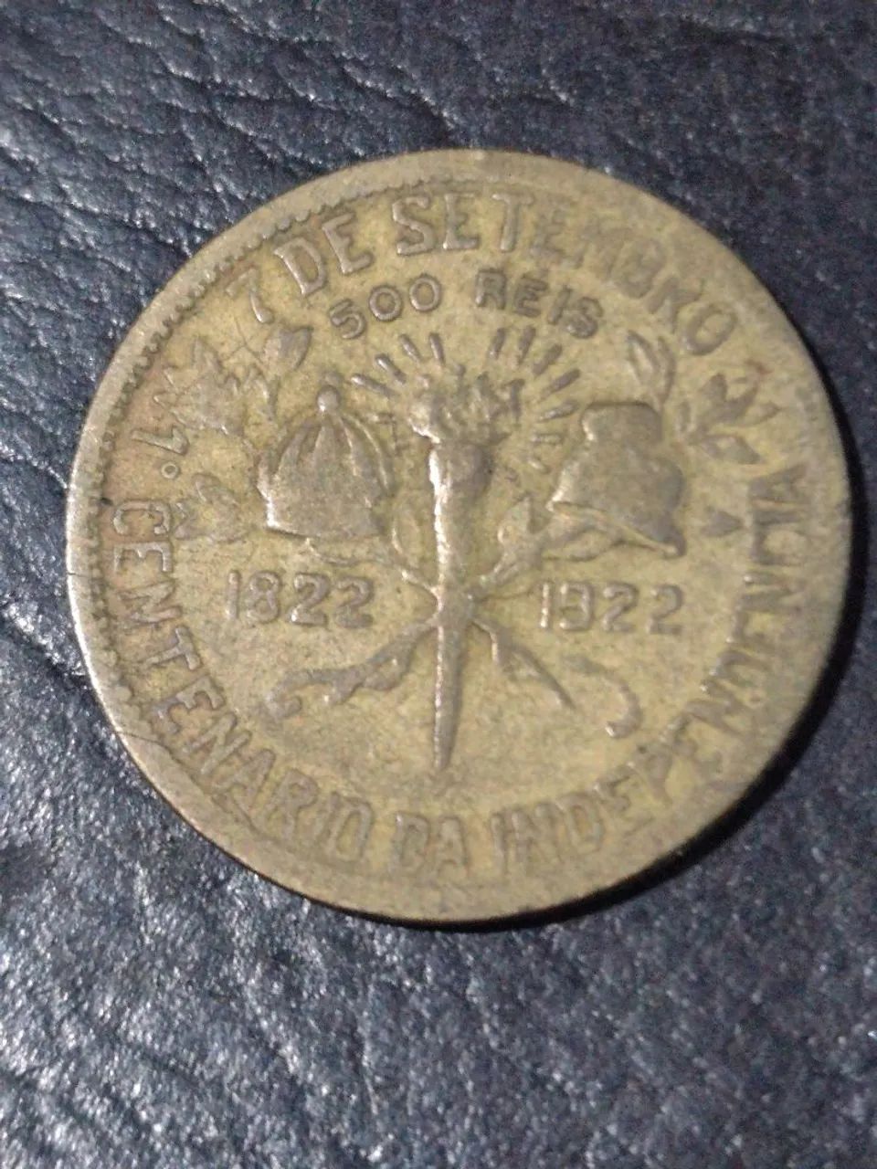 1000 Réis 1922 MBC/SOB Centenário da Independência