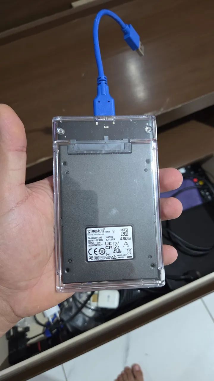SSD 480G COM CASE  - Foto 2