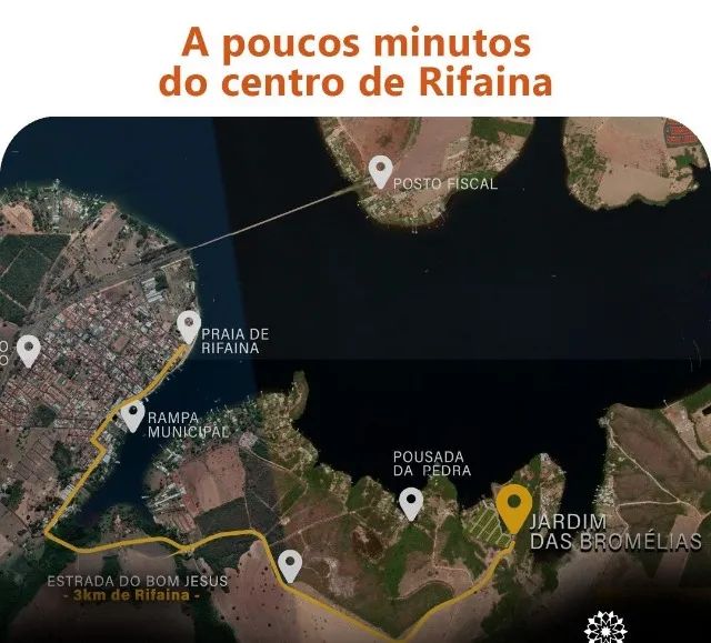 Terreno em Condomínio em Rifaina SP - Foto 2