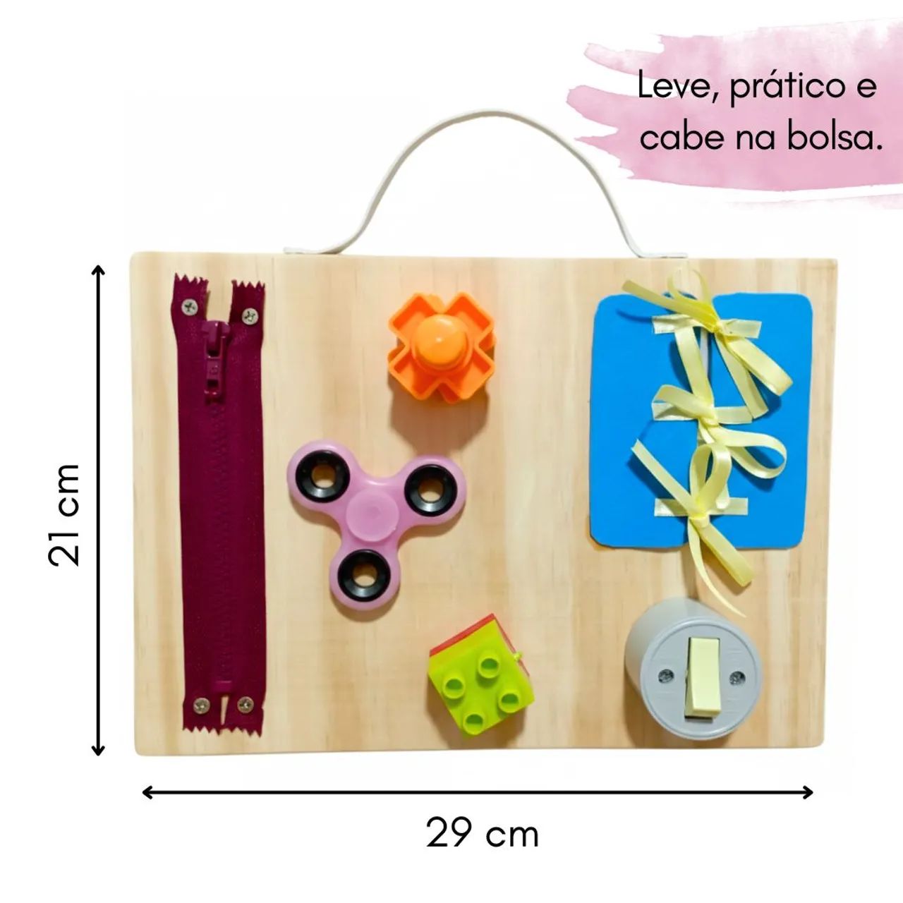 Mini Painel Sensorial PORTÁTIL  - Foto 2