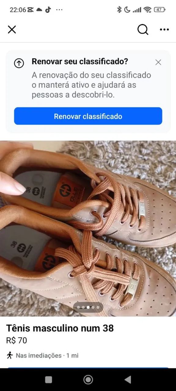 Tênis masculino  - Foto 3