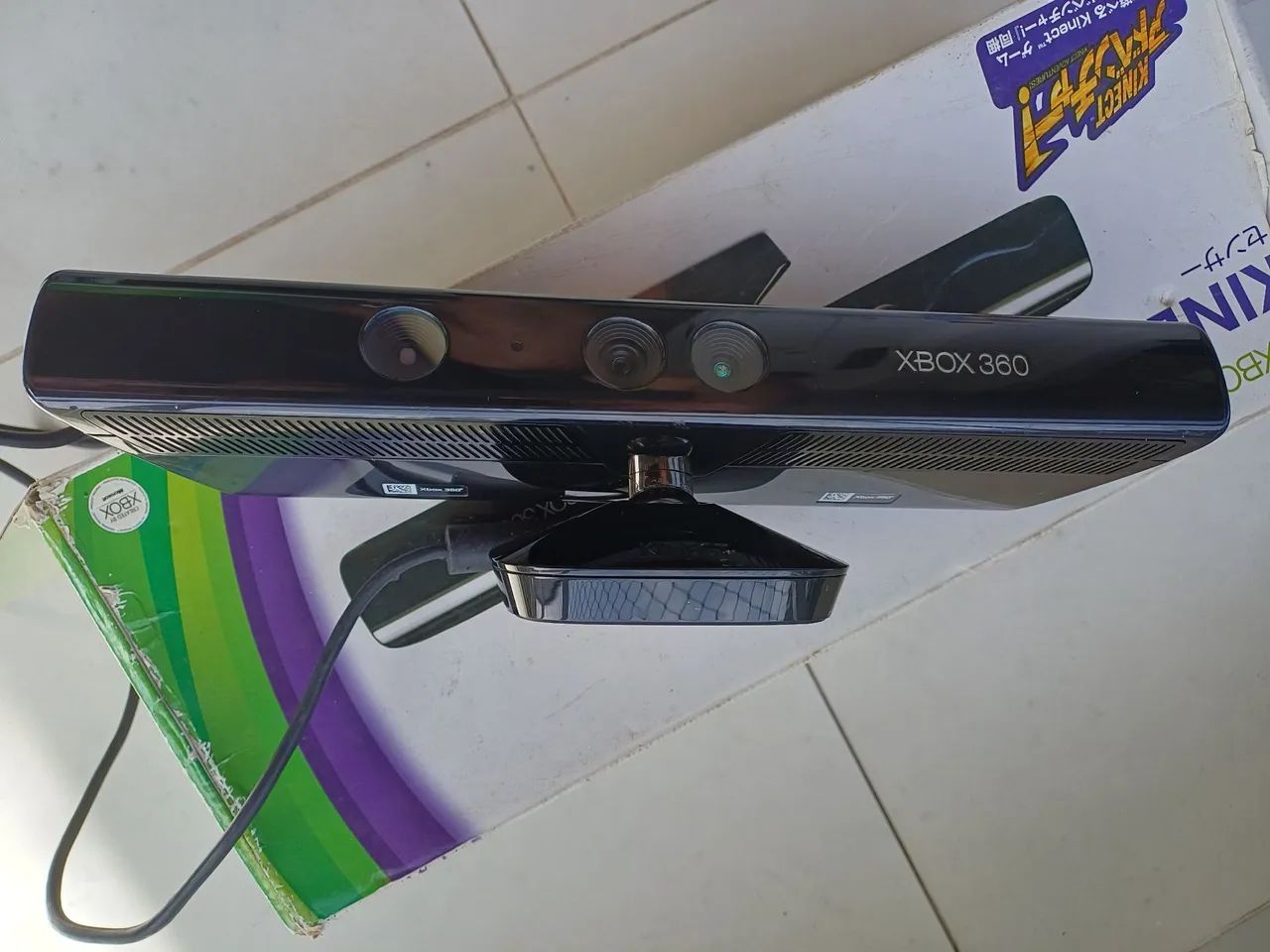 Kinect Xbox 360 aparelho com jogo - Foto 2