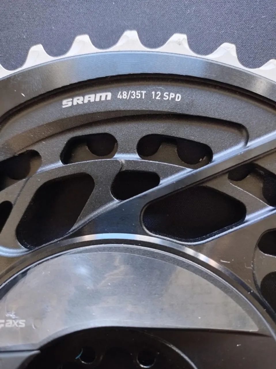 Coroa SRAM AXS Power Meter Quarq 48/35T 12v - NOVO - Acessórios de