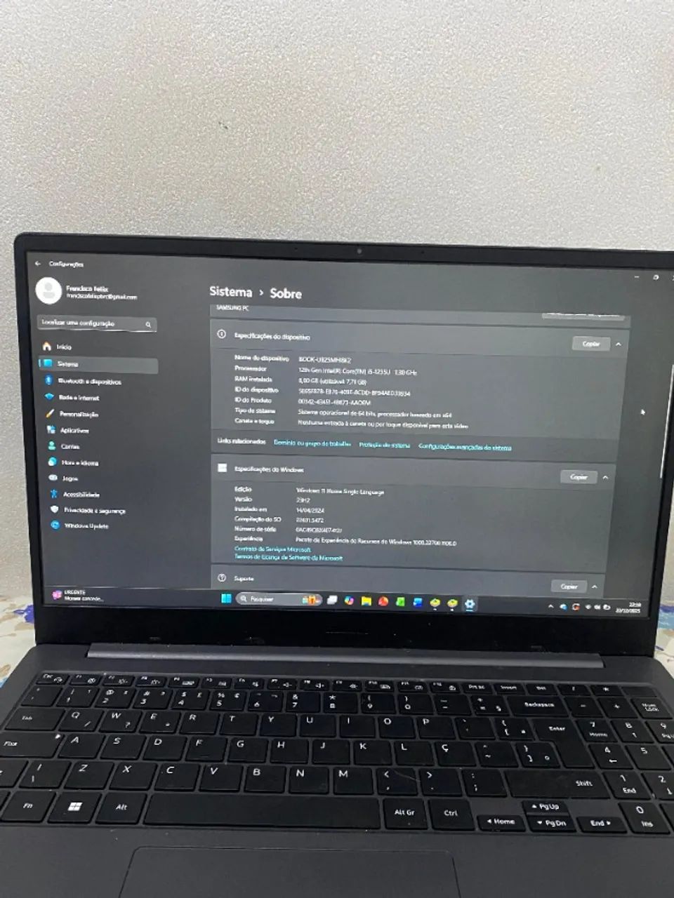 NOTEBOOK GALAXY BOOK 2