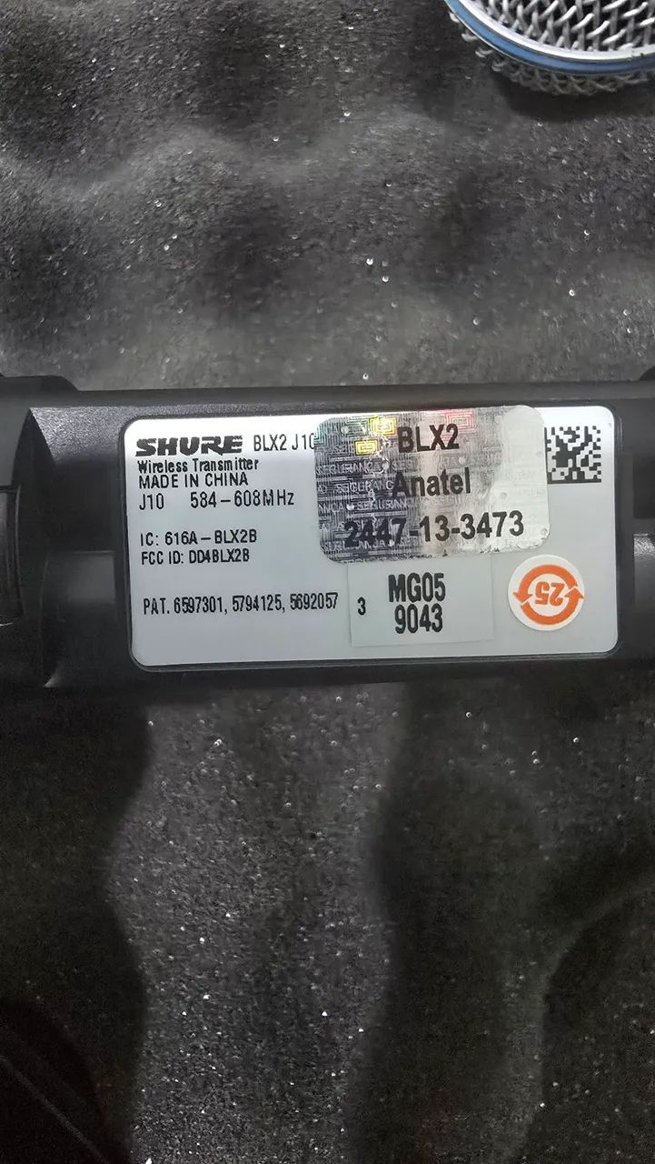 Microfone Shure Beta58a sem fio - Original - Foto 5