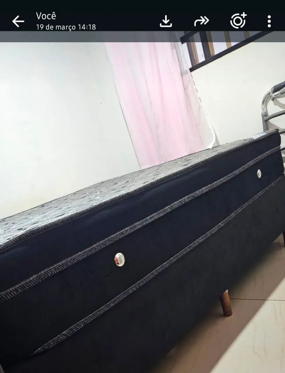 Colchão de casal com box - Foto 2