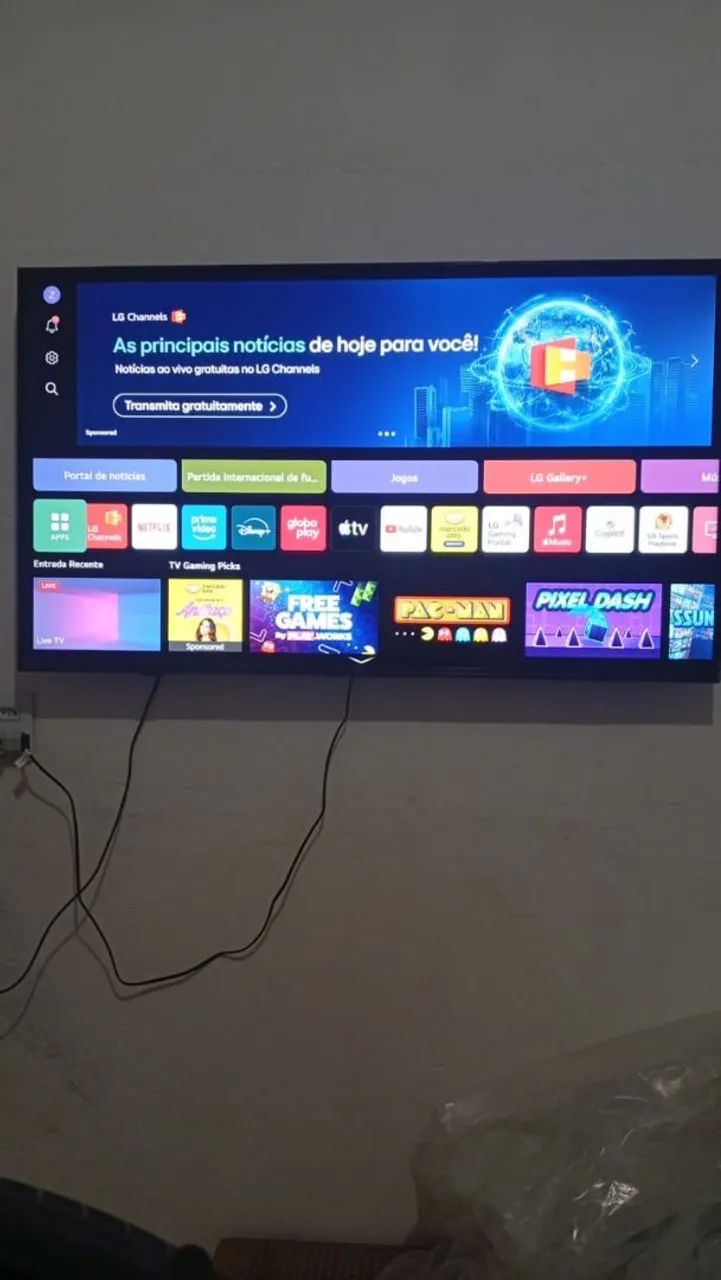 TV 4k 50" polegadas ultra slin
