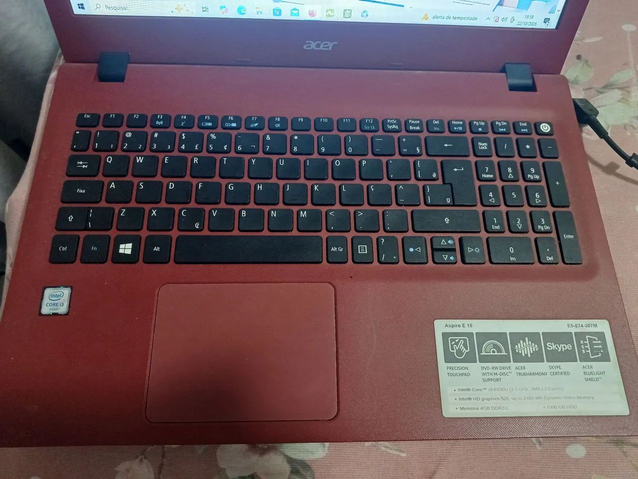 Notebook Acer Aspire E5-574-307M - Foto 2