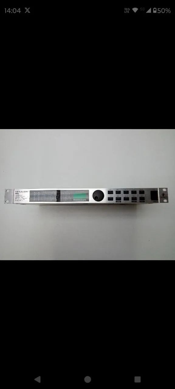 Processador Behringer Virtualizer Dsp