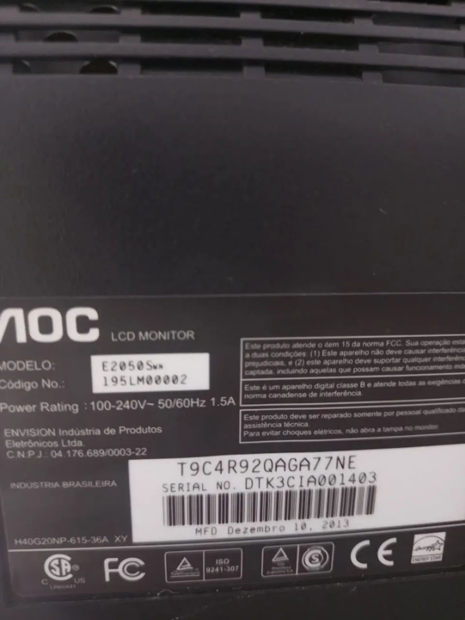 Monitor AOC 20 Polegadas - Foto 5