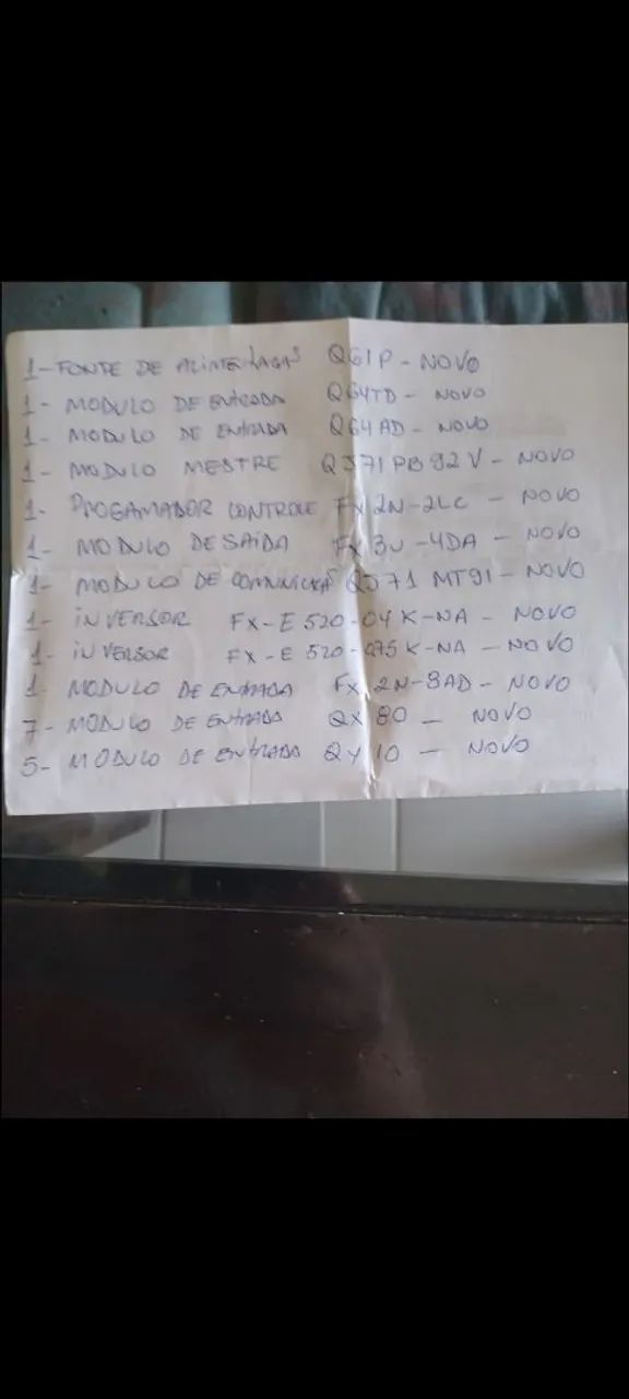 LOTE  DE MODULOS CLP DA  MITSUBICHI - Foto 3