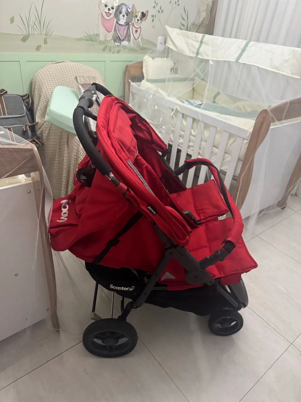  Carrinho para gemeos