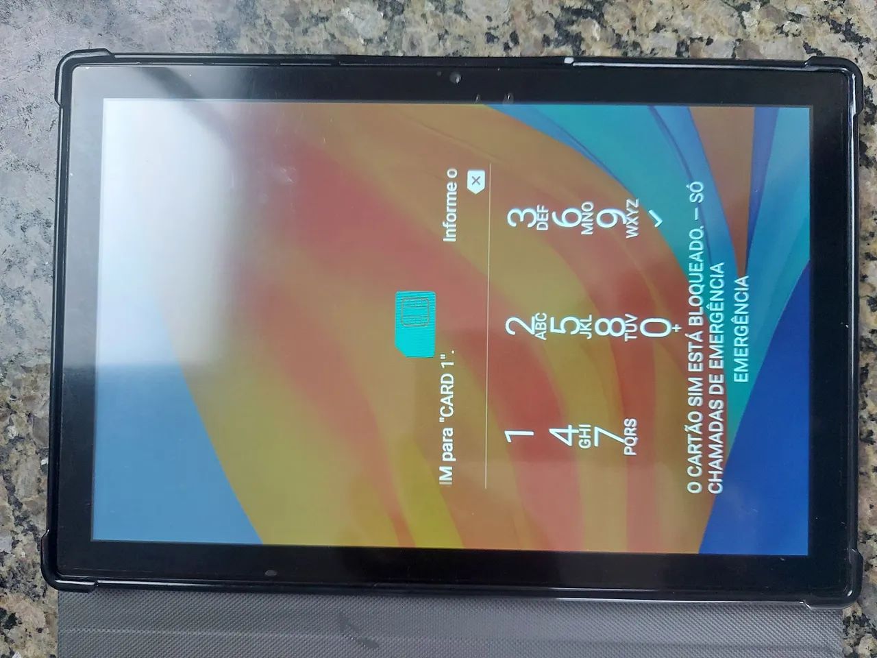 Tablet Easytech E1035 12GB RAM + 256GB 4G LTE - 10,1" - Com Capa Usado