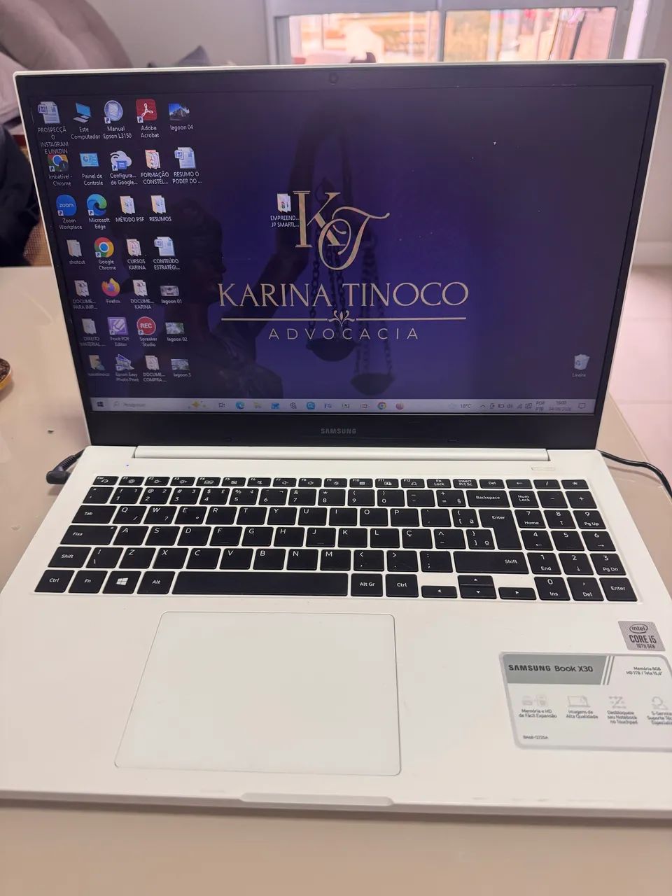 NOTEBOOK SAMSUMG BOOK X30 Branco