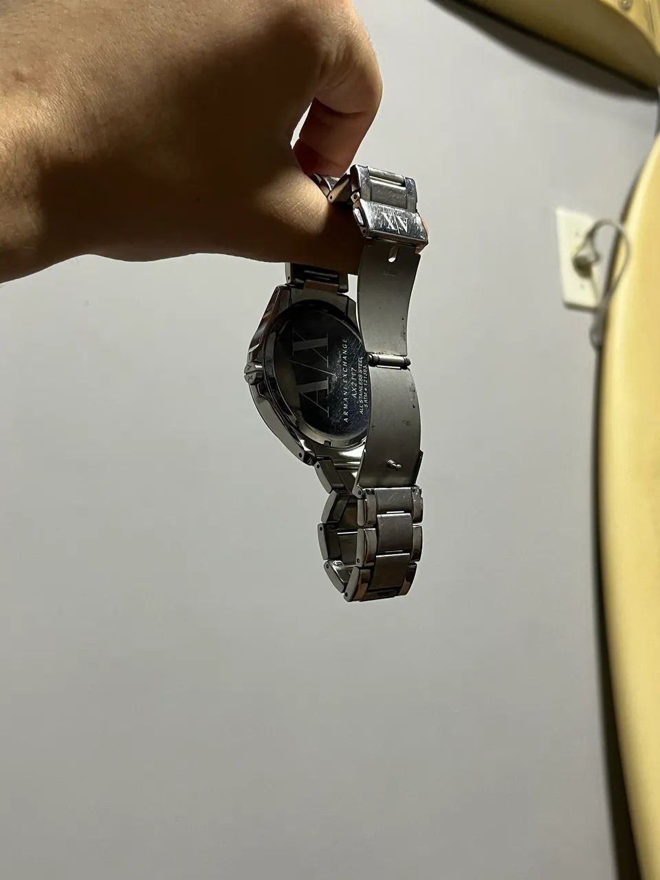Relógio Armani Exchange Masculino Aço Inox