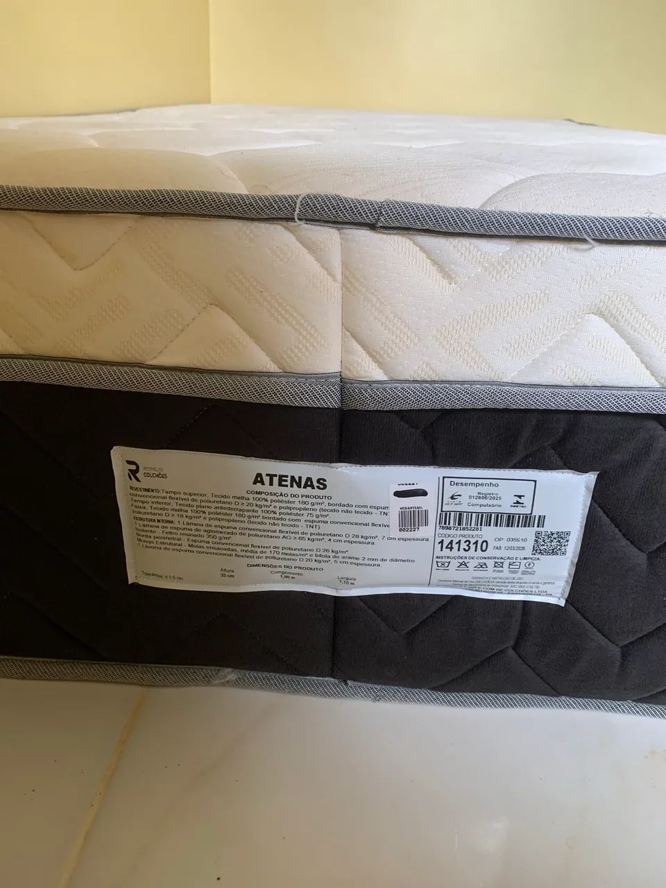 Cama solteirão molas ensacadas - Foto 4