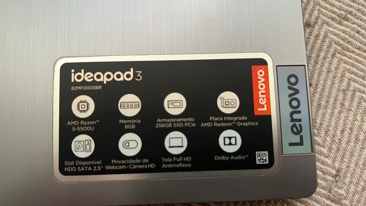 NOTEBOOK LENOVO IDEAPAD 3 - Foto 4