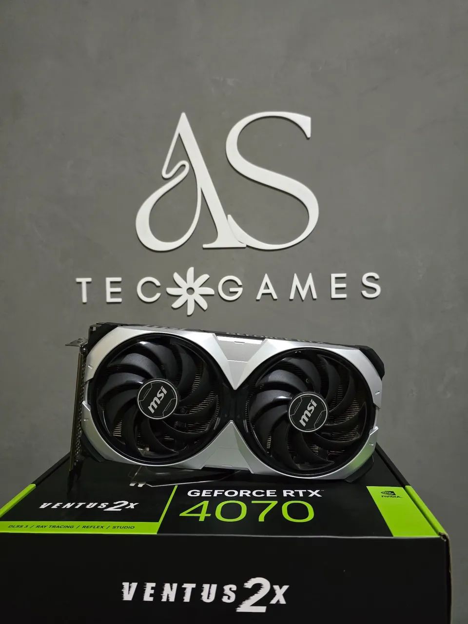 RTX 4070 MSI Ventus X2 - Foto 3