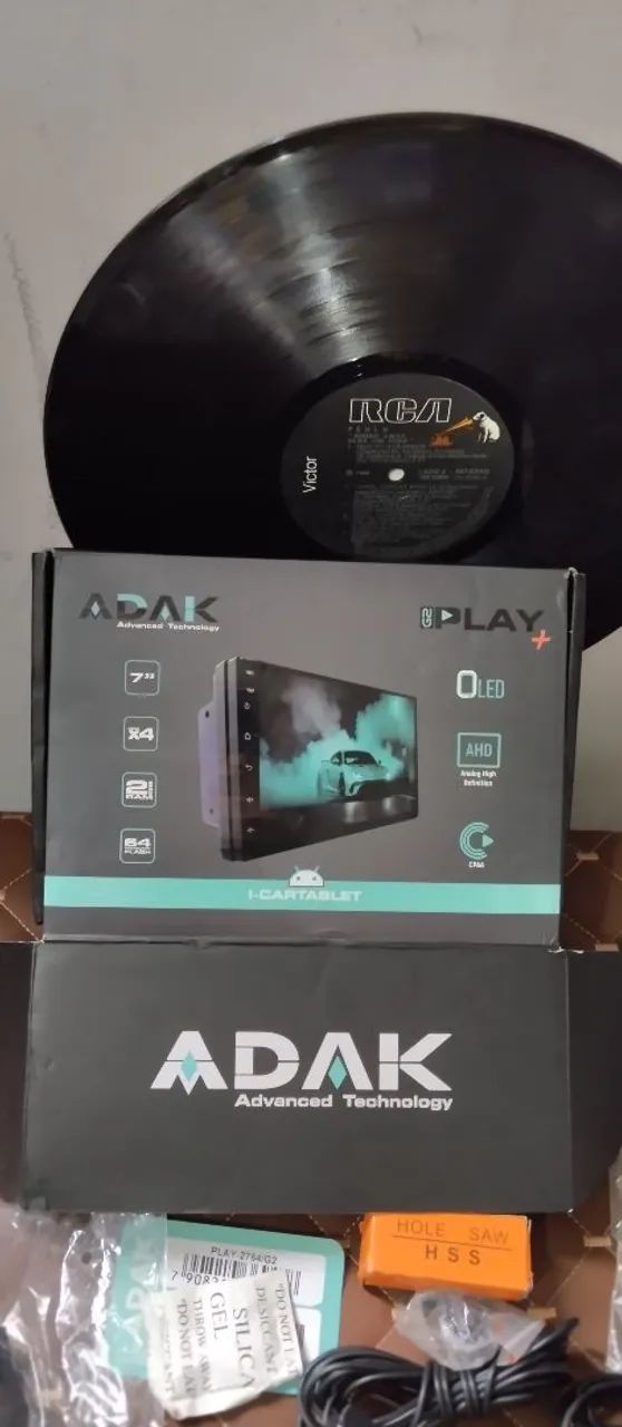 Multimídia 7" ADAK Android carplay 