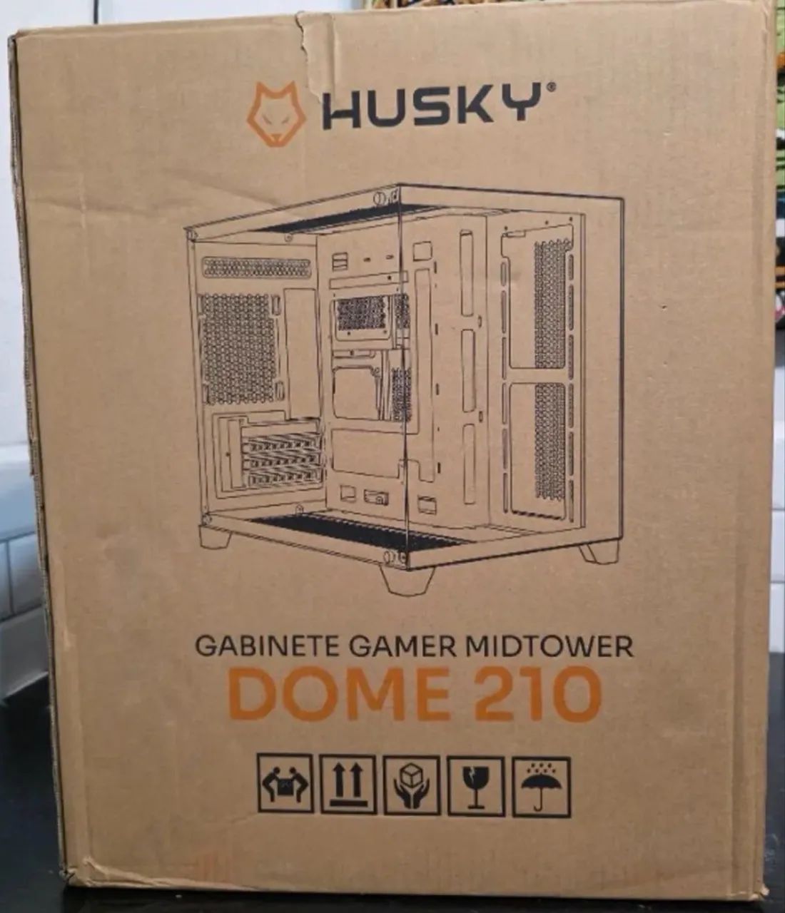 Gabinete Husky Dome 360mm branco 