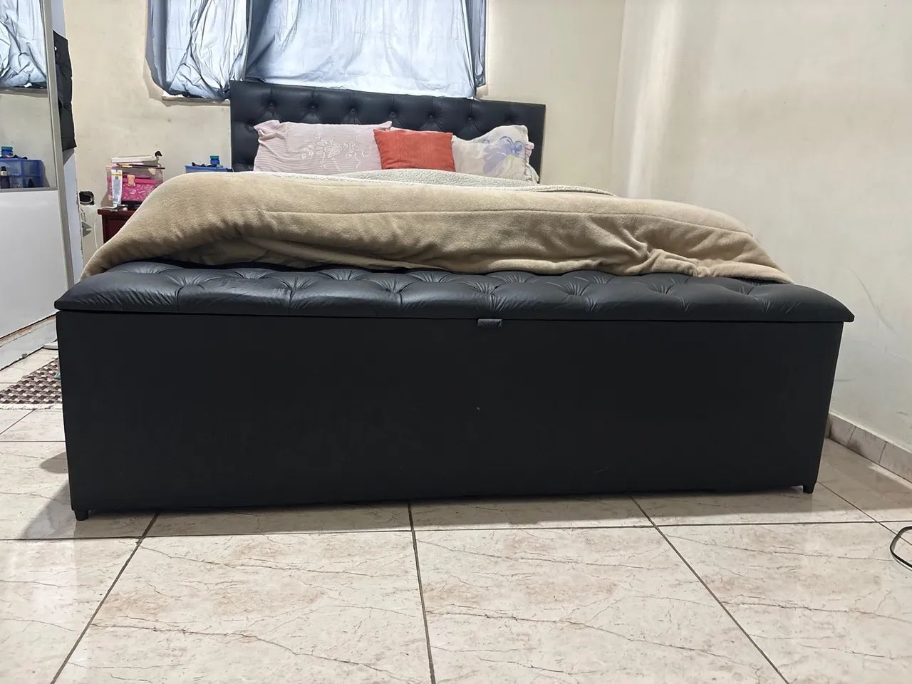 Cama Queen + Baú e Cabeceira Queen - Foto 5