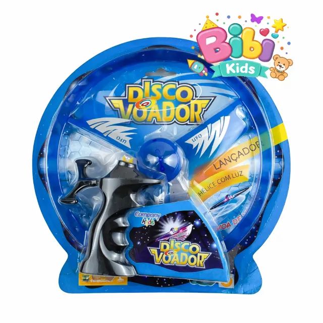 BRINQUEDO DISCO VOADOR COM LED 