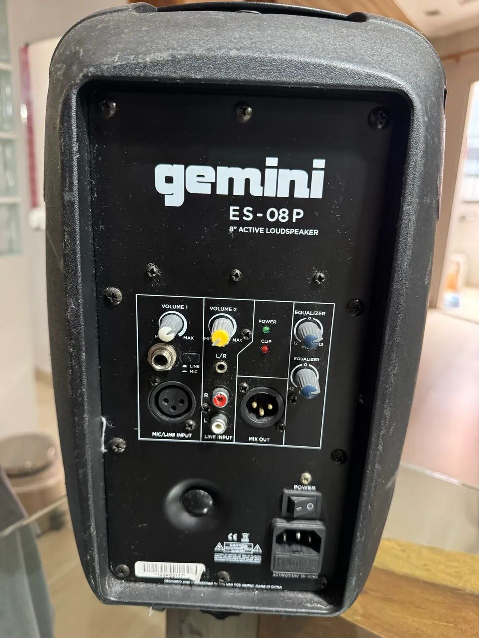 Gemini ES-08P - Caixa Ativa 8 polegadas Profissional - Foto 3