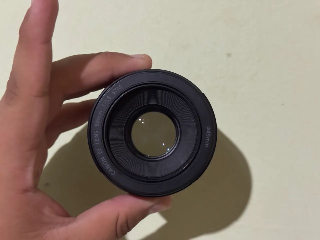 Lente canon 50 mm 